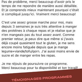 “Je comprends mieux maintenant pourquoi c’était si compliqué jusqu’ici.”

C’est ce que ma cliente m’a dit après avoir suivi le programme menstruel.

Avant :

• frustration
• faim variable
• stagnation
• impression de « perdre le contrôle » et « subir »

Aujourd’hui :

• alimentation plus adaptée
• meilleure compréhension de son cycle
• plus de sérénité
• progression durable

Le but du programme n’est pas de devenir obsédée par son cycle.

Le but est de comprendre son corps pour enfin travailler AVEC lui.

⬇️ Programme alimentaire menstruel disponible dans la bio

#cyclemenstruel
#metabolismefeminin
#sopk
#transformationcorporelle
#methodewoman